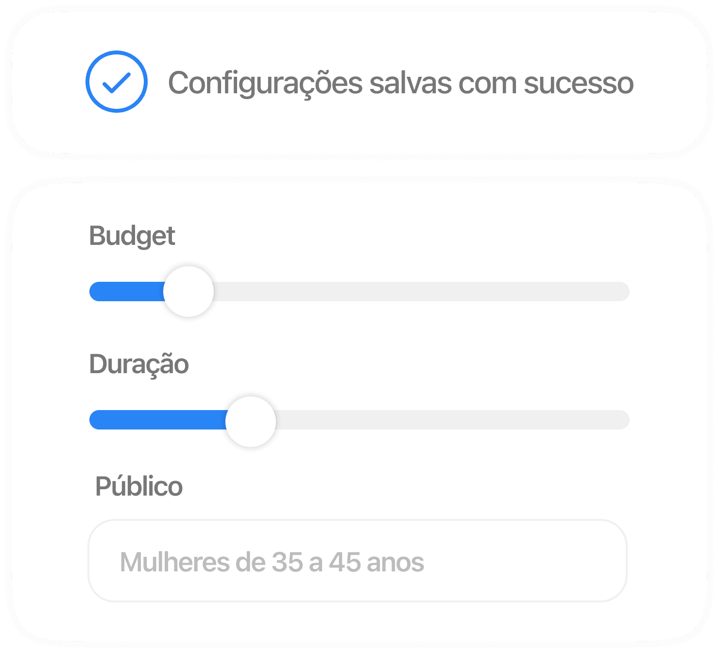 Create your campaign.